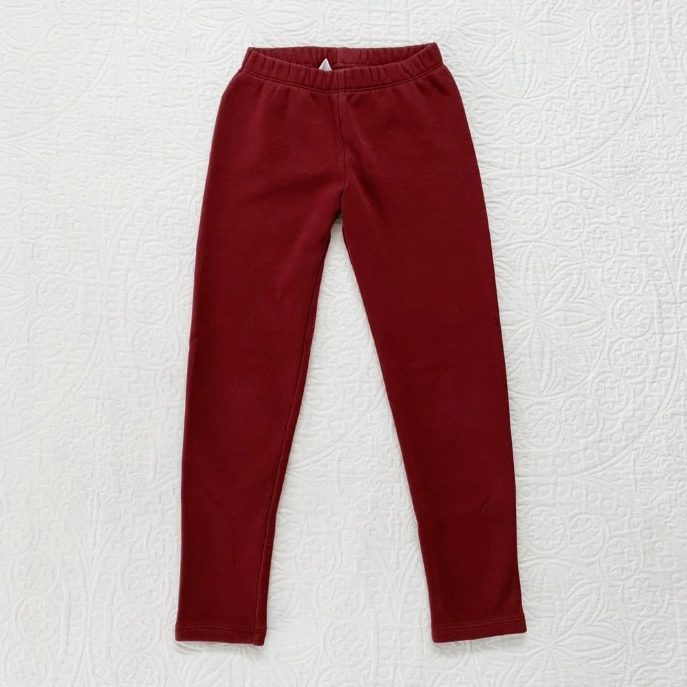 Gap Kids Sherpa Lined Legging, Burgundy Red‎